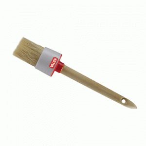 pennello rotondo con setole naturali bionde valex